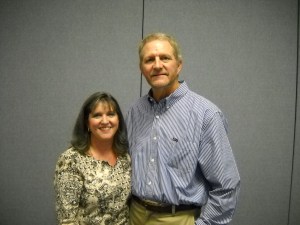 Don and Lisa at Don's retirement from Atmos Energy, September, 2011