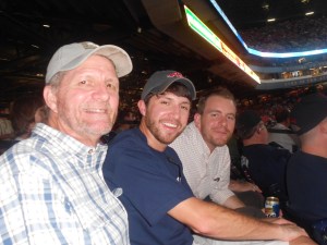 Don, Brent, and Dan at Braves Game