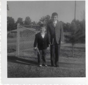 Don and Mike, Headed to Church