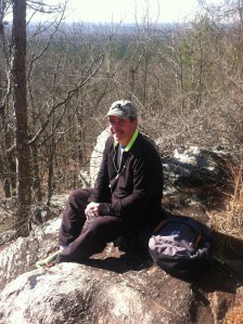 Running Buddy Kevin Taking a Break